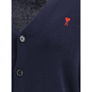 Cardigan Aries de lana azul Oves  