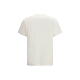 Weißes Baumwoll-T-Shirt
