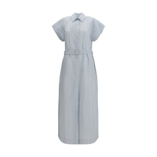 Blue Copper Long Dress