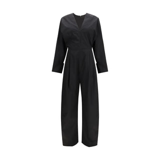Black Cotton Jumpsuit