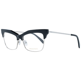 Gafas de metal y plástico negras (monturas)