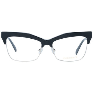 Gafas de metal y plástico negras (monturas)