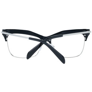 Gafas de metal y plástico negras (monturas)