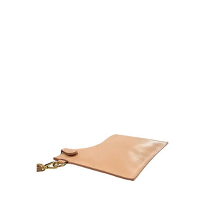 Pinke Damen-Clutch aus Polyurethan