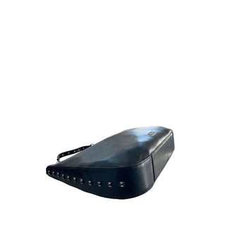 Schwarze PU-Damen-Umhängetasche
