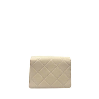 Bolso bandolera para mujer de PU beige