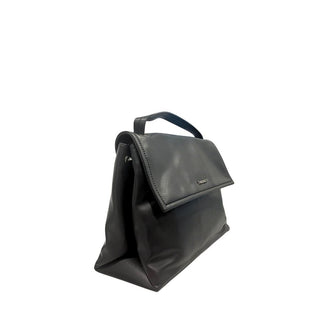 Damenhandtasche aus schwarzem PU-Leder
