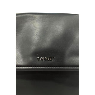 Damenhandtasche aus schwarzem PU-Leder