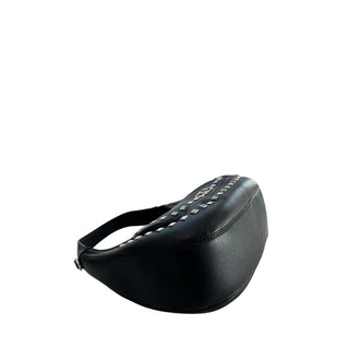 Bolso de hombro negro de PU para mujer