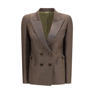 Brown Wool Blazer