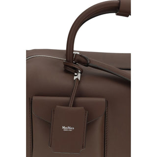 Braune Kalbslederhandtasche (Bos Taurus)
