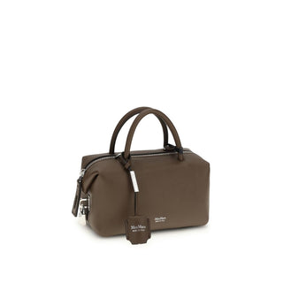 Braune Kalbslederhandtasche (Bos Taurus)