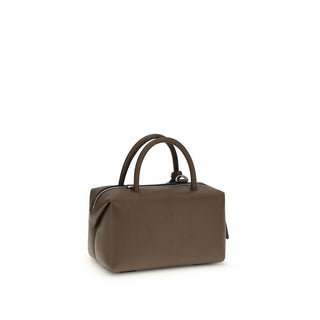 Braune Kalbslederhandtasche (Bos Taurus)