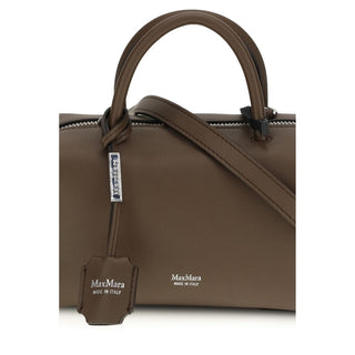 Braune Kalbslederhandtasche (Bos Taurus)