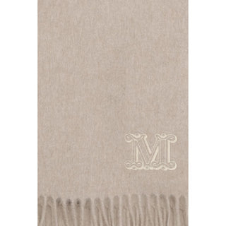 Bufanda de cachemira beige