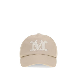 Beige Baumwoll-Cap (Baseballkappe)