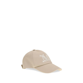 Beige Baumwoll-Cap (Baseballkappe)