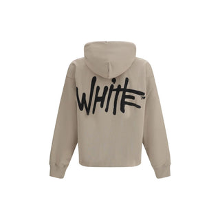 Beige Cotton Sweatshirt