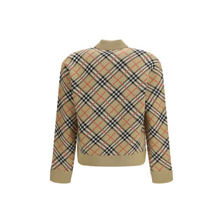 Beige Wool Bomber