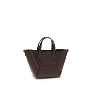 Bordeaux Calf Leather Bos Taurus Shoulder Bag