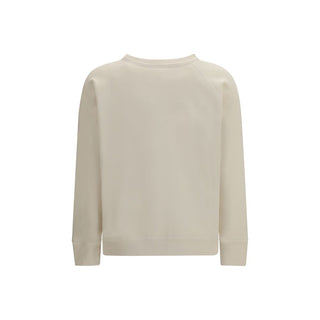 Beiges Baumwoll-Sweatshirt