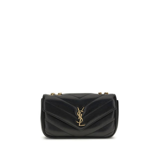 Bolso de hombro negro de cordero Ovis Aries Aries