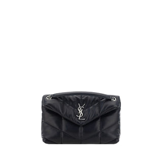 Bolso de hombro negro de cordero Ovis Aries Aries
