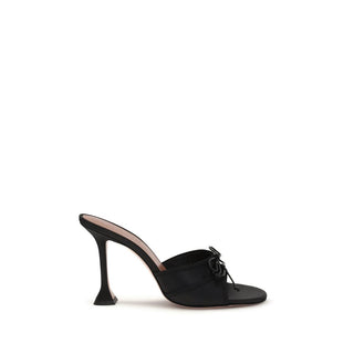Sandalias negras de tela