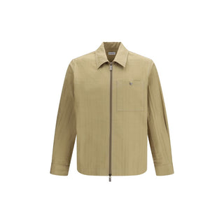Abrigo beige de algodón