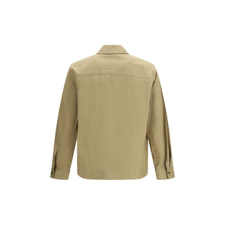 Abrigo beige de algodón