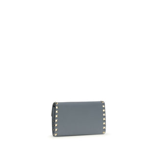 Blue Calf Leather Bos Taurus Wallet