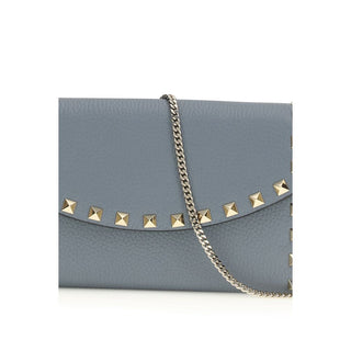 Blue Calf Leather Bos Taurus Wallet