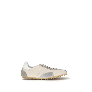 Zapatillas deportivas Bos Taurus de piel de becerro beige  