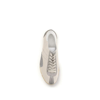 Beige Kalbsleder Bos Taurus Sportschuhe