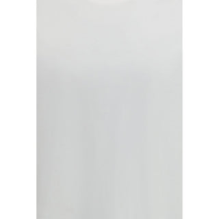 White Cotton Long Sleeve T-Shirt