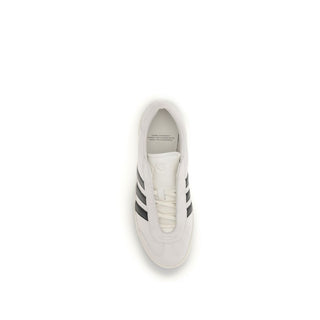Beige Kalbsleder Bos Taurus Low-Top-Sneaker