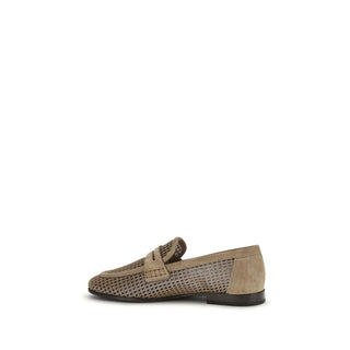 Beige Kalbsleder Bos Taurus Slipper