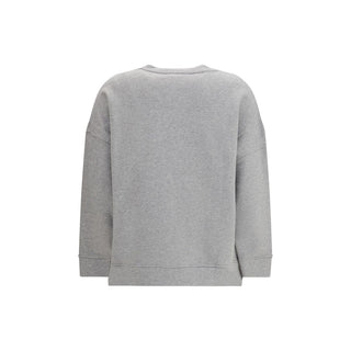 Sudadera gris de algodón