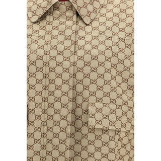 Beige Cotton Bomber