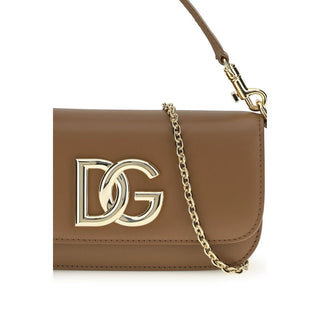 Bolso de mano Bos Taurus de cuero de becerro marrón