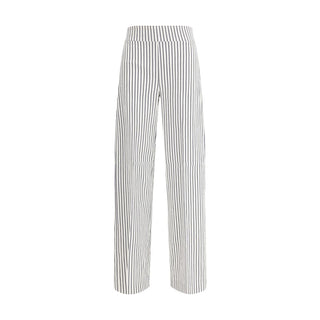 Mehrfarbige Viskose-Freizeithose