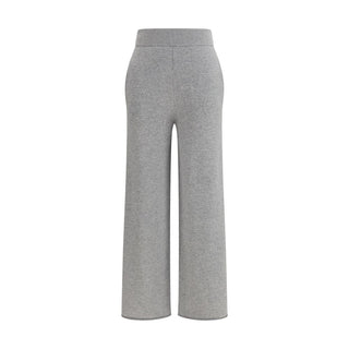 Beige Kaschmirhose