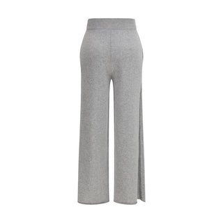 Beige Kaschmirhose