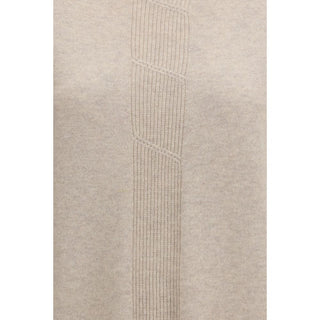Beige Cashmere Sweater
