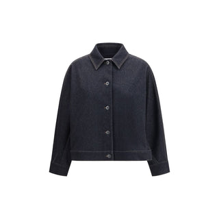 Blue Cotton Denim Jacket