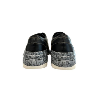 Beiger Leder-Sneaker für Damen