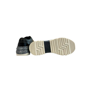 Beiger Leder-Sneaker für Damen
