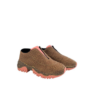 Beige Leather Women's Sneaker