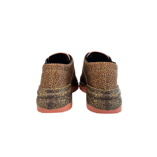 Beige Leather Women's Sneaker