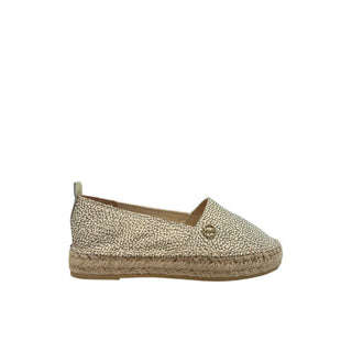 Sandalias verdes de textil para mujer
